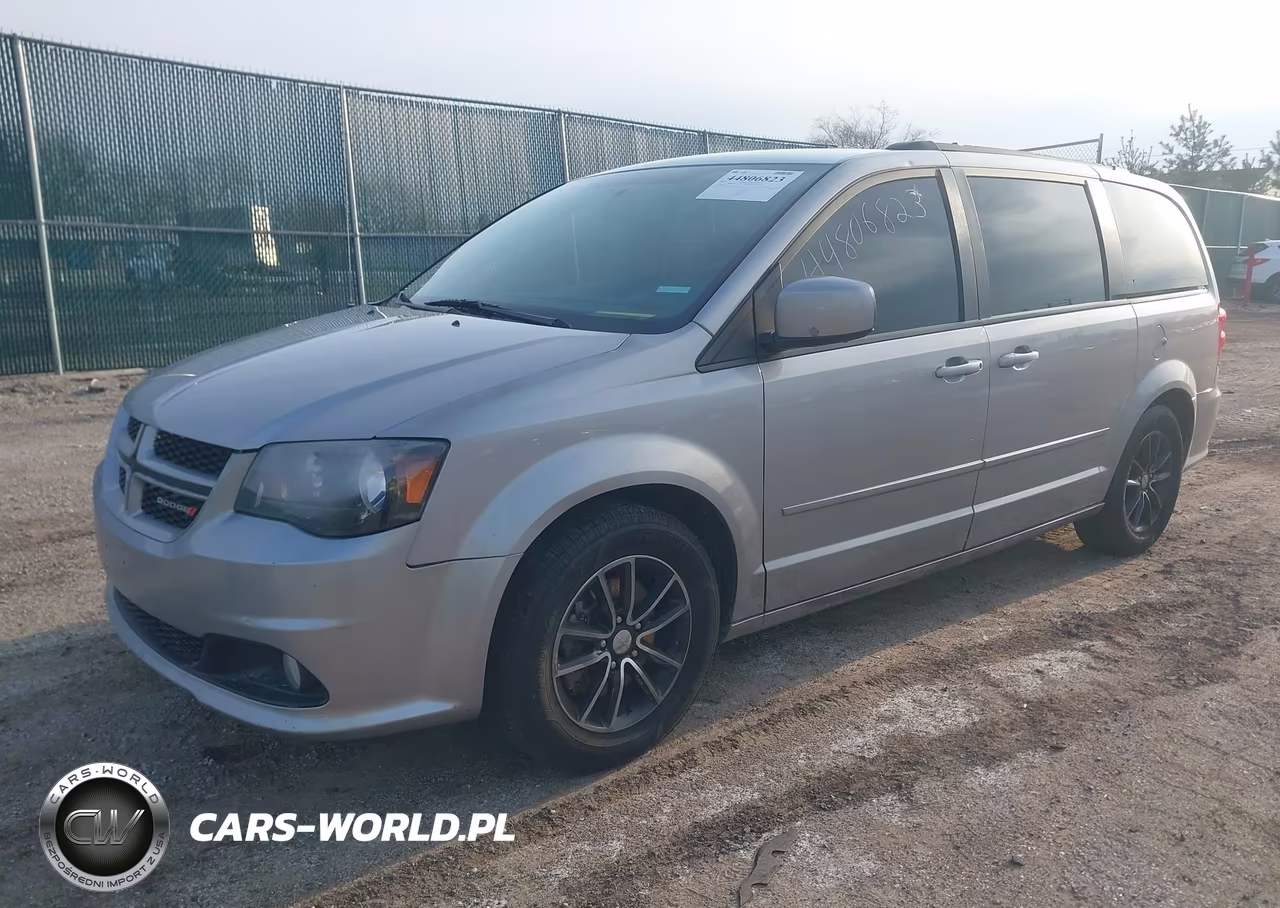 2017 Dodge Grand Caravan Gt VIN:2C4RDGEG0HR731491 - 2