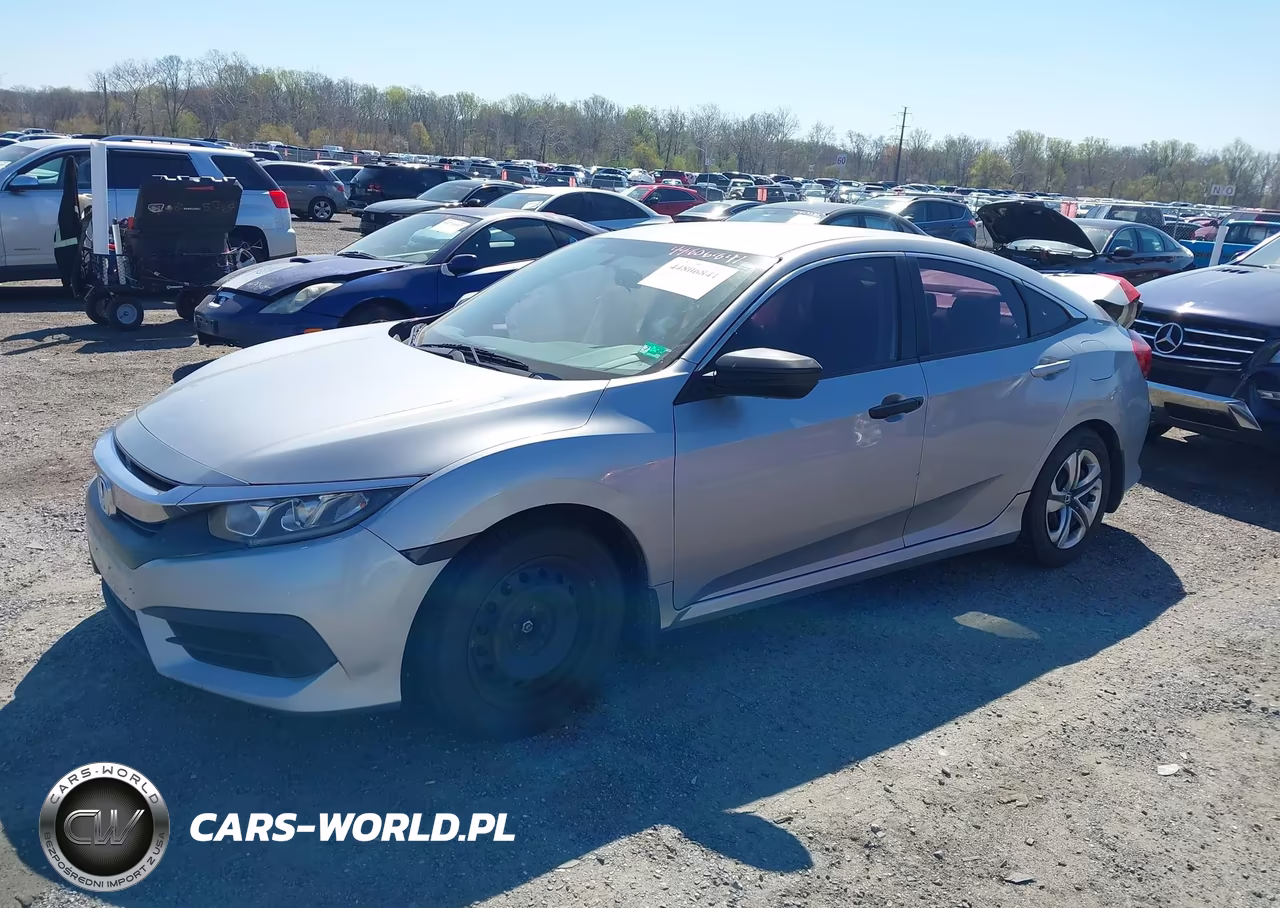 2016 Honda Civic Lx VIN:19XFC2F52GE043997 - 2