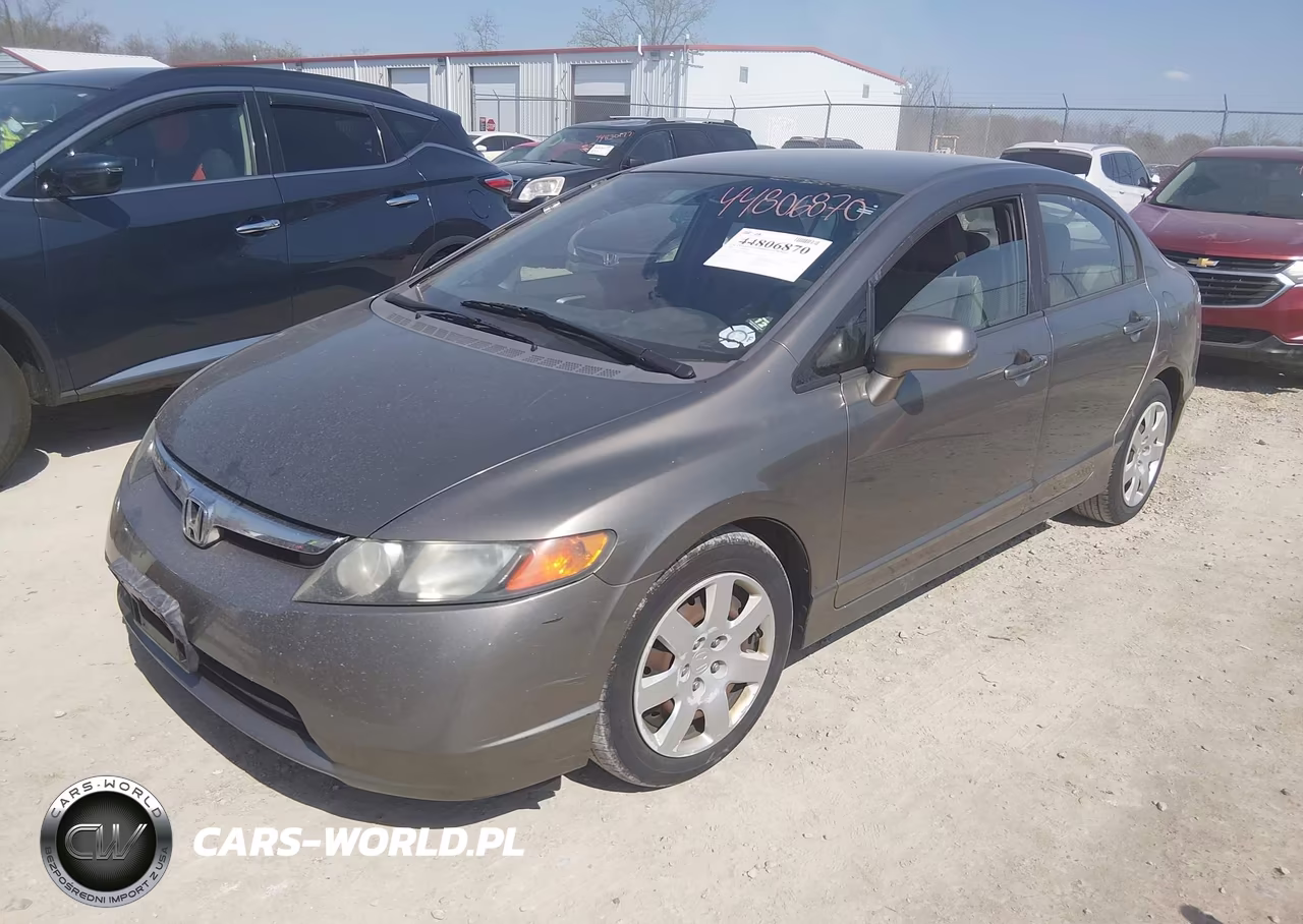 2008 Honda Civic Lx VIN:1HGFA16518L095387 - 2
