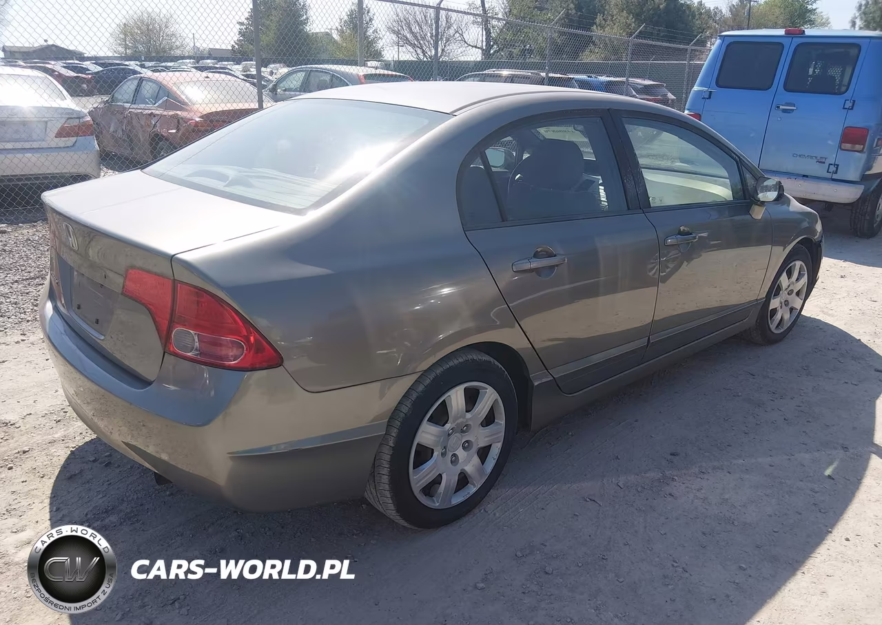 2008 Honda Civic Lx VIN:1HGFA16518L095387 - 4
