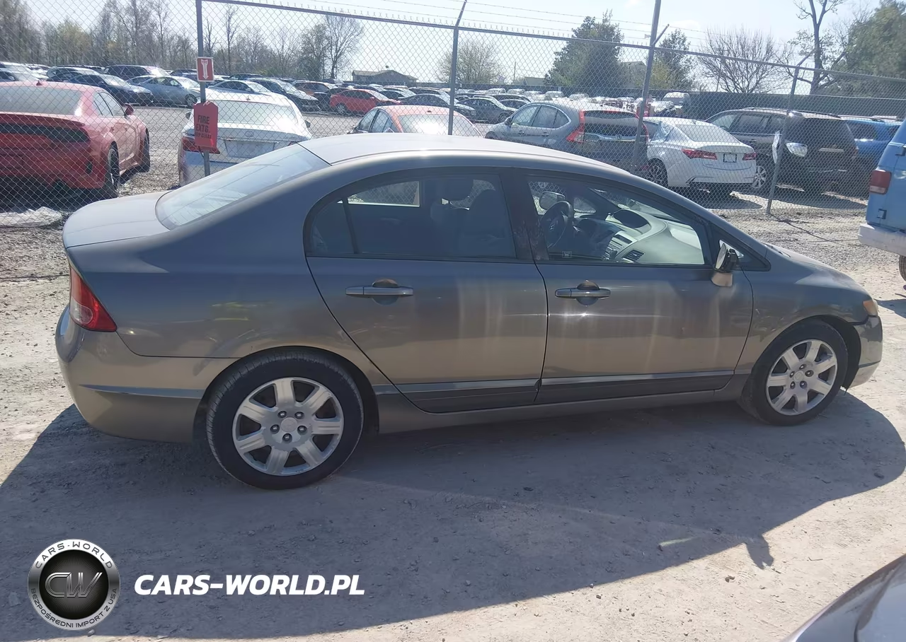 2008 Honda Civic Lx VIN:1HGFA16518L095387 - 5