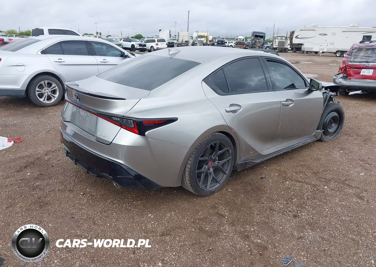 2021 Lexus Is 350 F Sport VIN:JTHGZ1B28M5043775 - 4