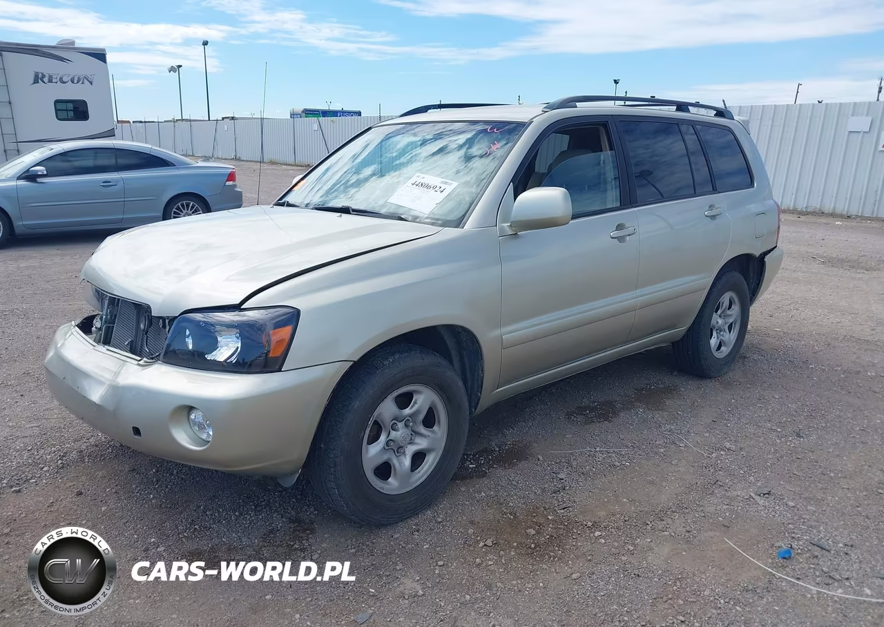 2002 Toyota Highlander V6 VIN:JTEGF21A120051909 - 2