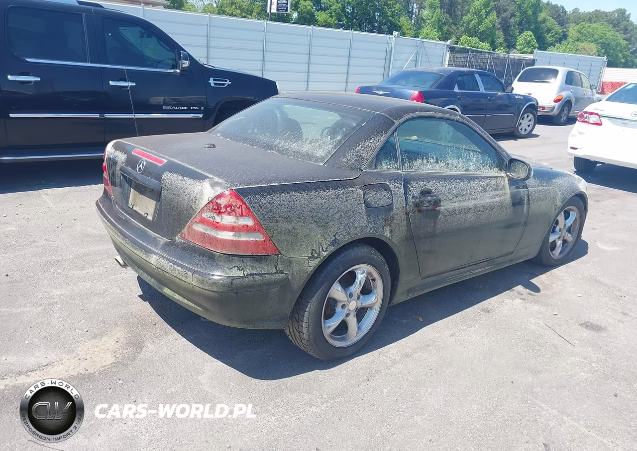 2003 Mercedes-Benz Slk 320 VIN:WDBKK65F43F274191 - 4