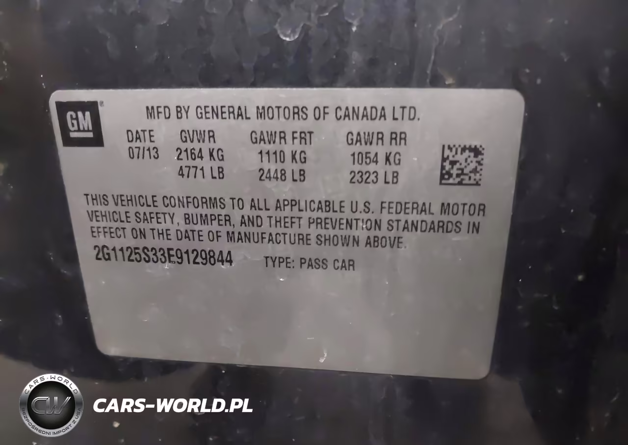 2014 Chevrolet Impala 2Lt VIN:2G1125S33E9129844 - 9