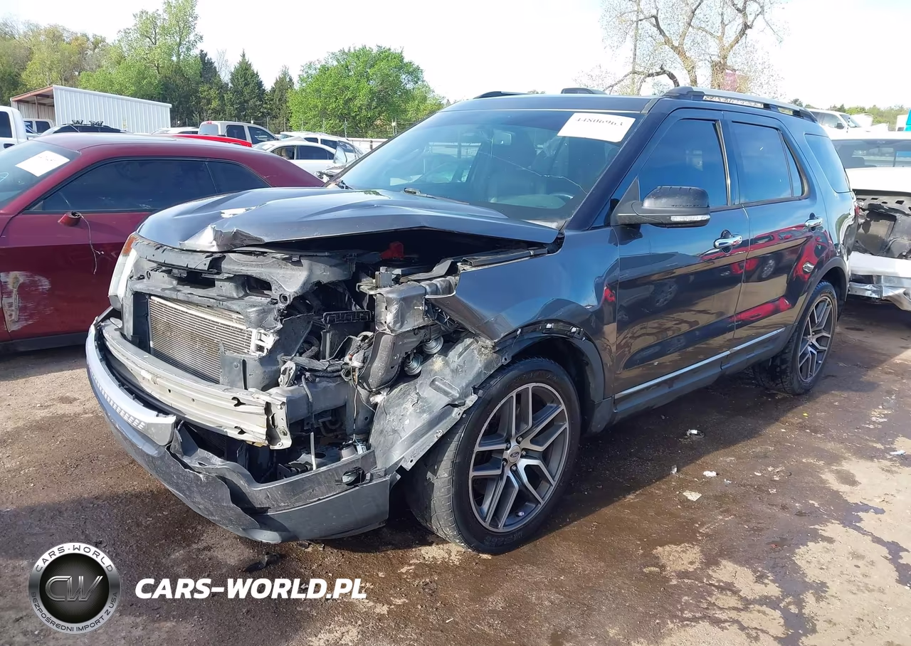 2015 Ford Explorer Xlt VIN:1FM5K7D83FGC34329 - 2