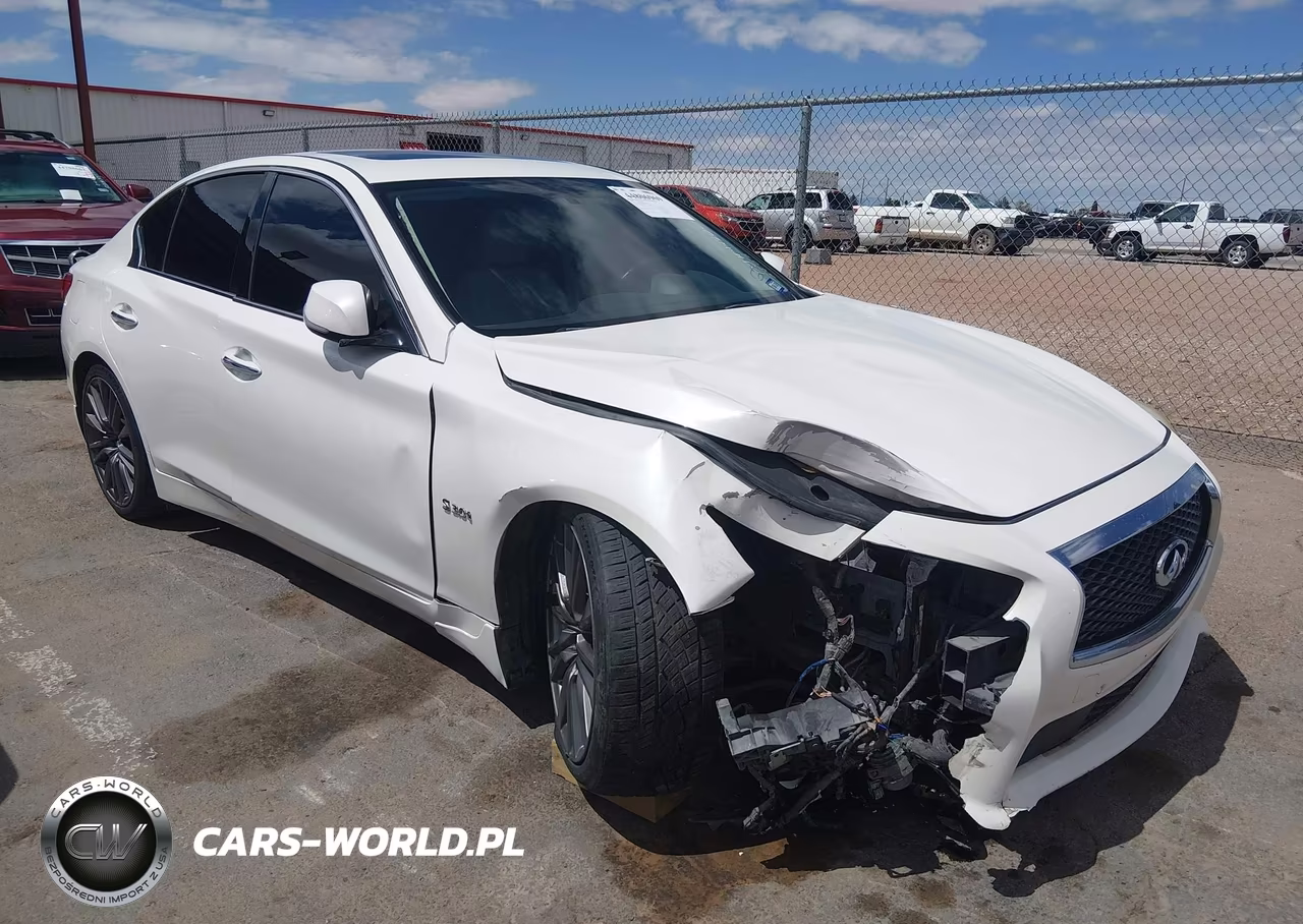 2017 Infiniti Q50 3.0T Red Sport 400