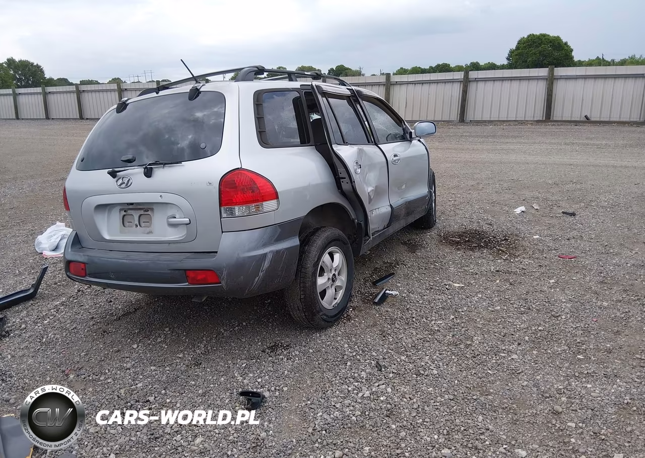 2006 Hyundai Santa Fe Gls VIN:KM8SC13D46U101317 - 4