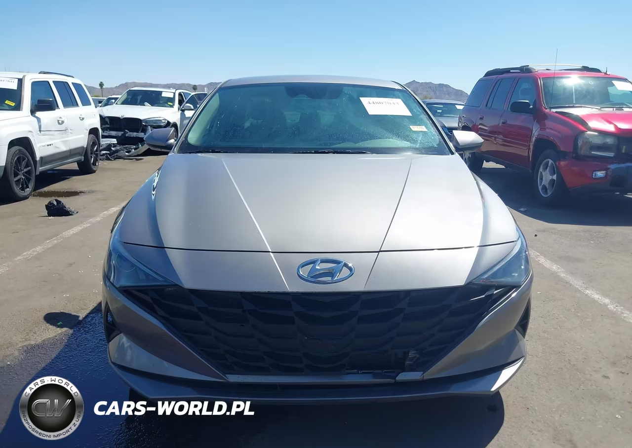 2023 Hyundai Elantra Hybrid Blue VIN:KMHLM4AJ4PU070065 - 13