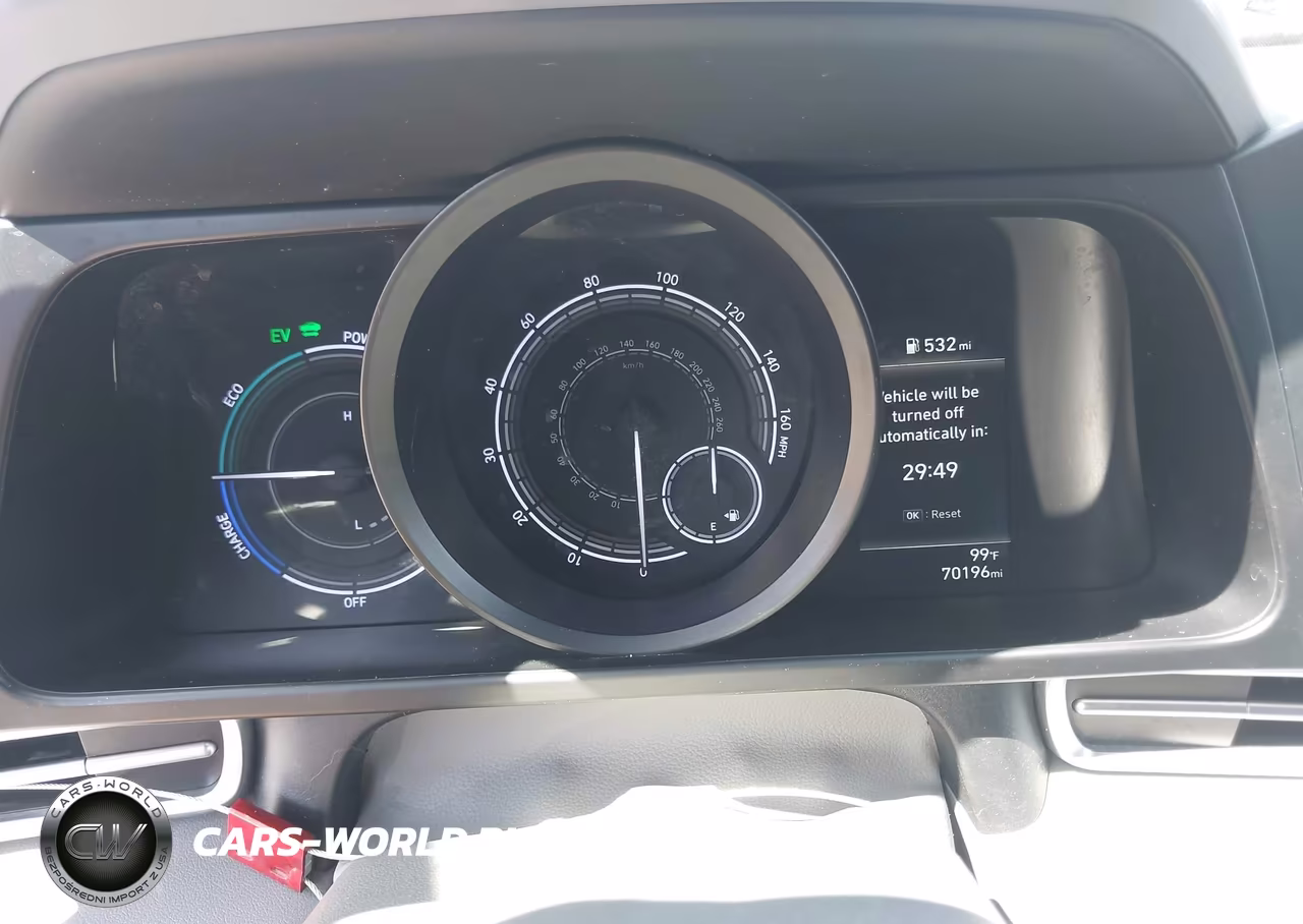 2023 Hyundai Elantra Hybrid Blue VIN:KMHLM4AJ4PU070065 - 7