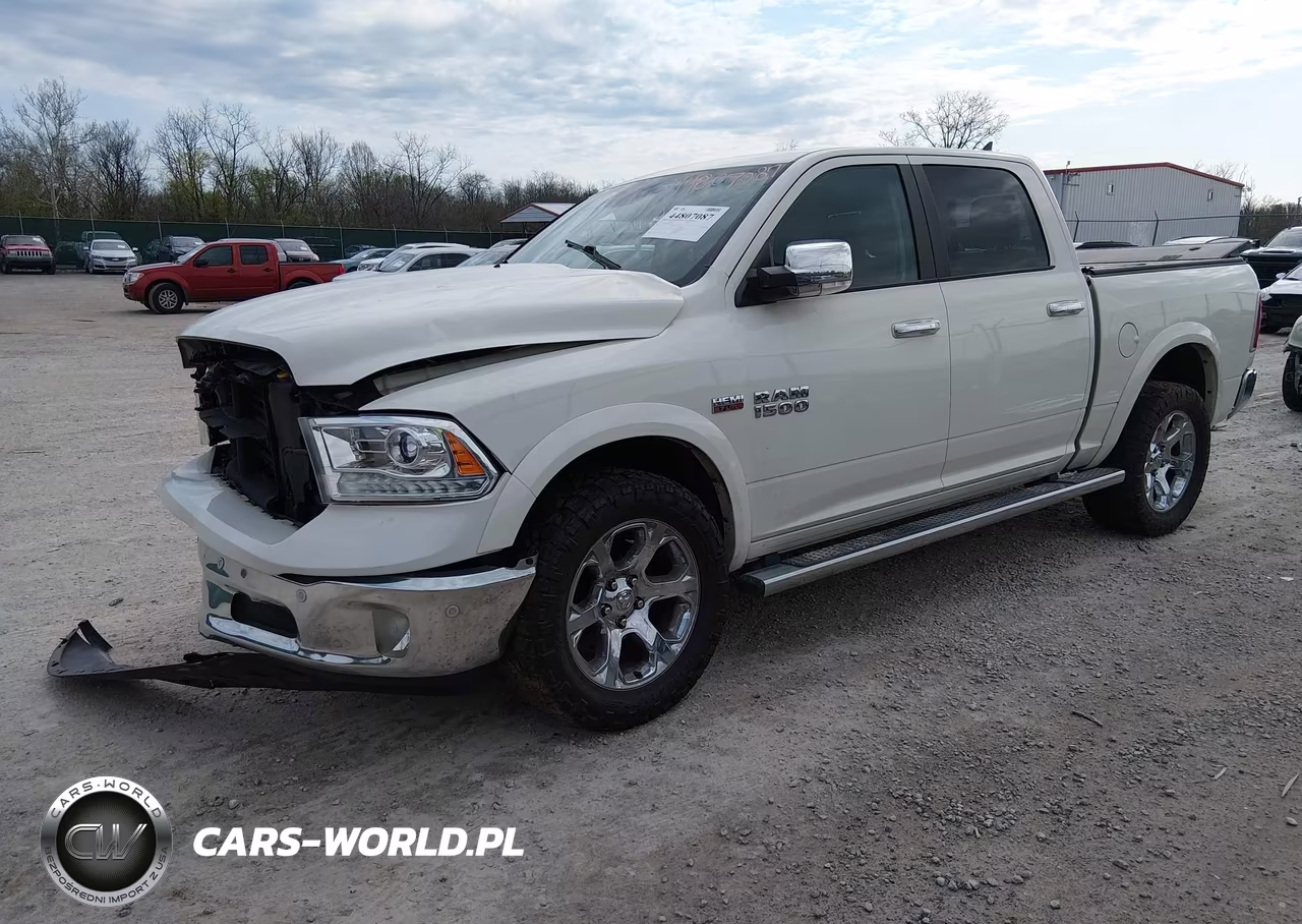 2017 Ram 1500 Laramie 4X4 5'7 Box VIN:1C6RR7NT7HS660245 - 2