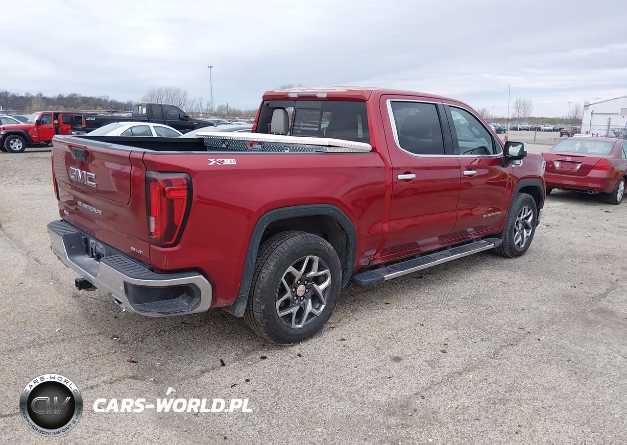 2022 GMC Sierra 1500 4Wd Short Box Slt VIN:1GTUUDET2NZ504083 - 4