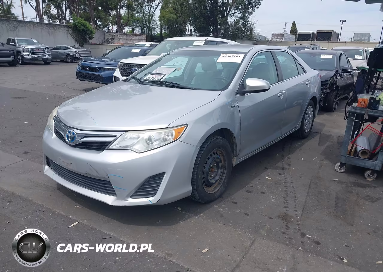 2013 Toyota Camry Hybrid Le VIN:4T1BD1FK0DU076744 - 2