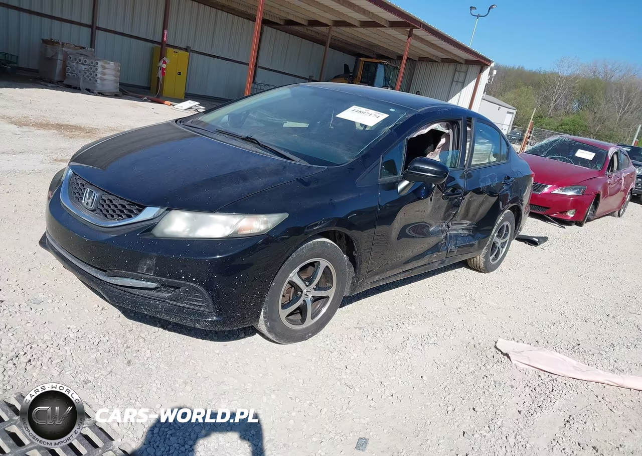 2015 Honda Civic Se VIN:19XFB2F72FE101383 - 2