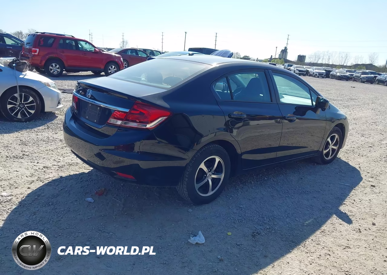 2015 Honda Civic Se VIN:19XFB2F72FE101383 - 4