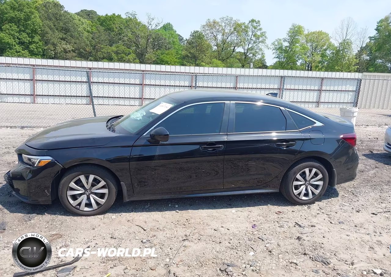 2025 Honda Civic Lx VIN:2HGFE2F21SH548461 - 14