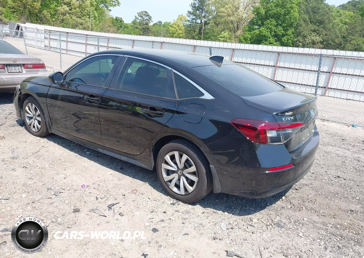 2025 Honda Civic Lx VIN:2HGFE2F21SH548461 - 3
