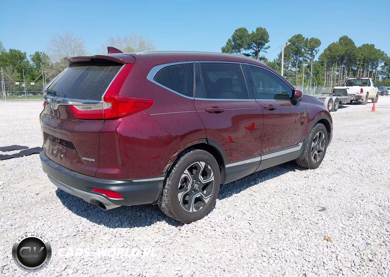 2017 Honda Cr-V Touring VIN:2HKRW1H93HH504605 - 4