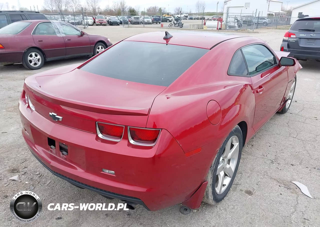 2013 Chevrolet Camaro 1Lt VIN:2G1FB1E39D9196750 - 4