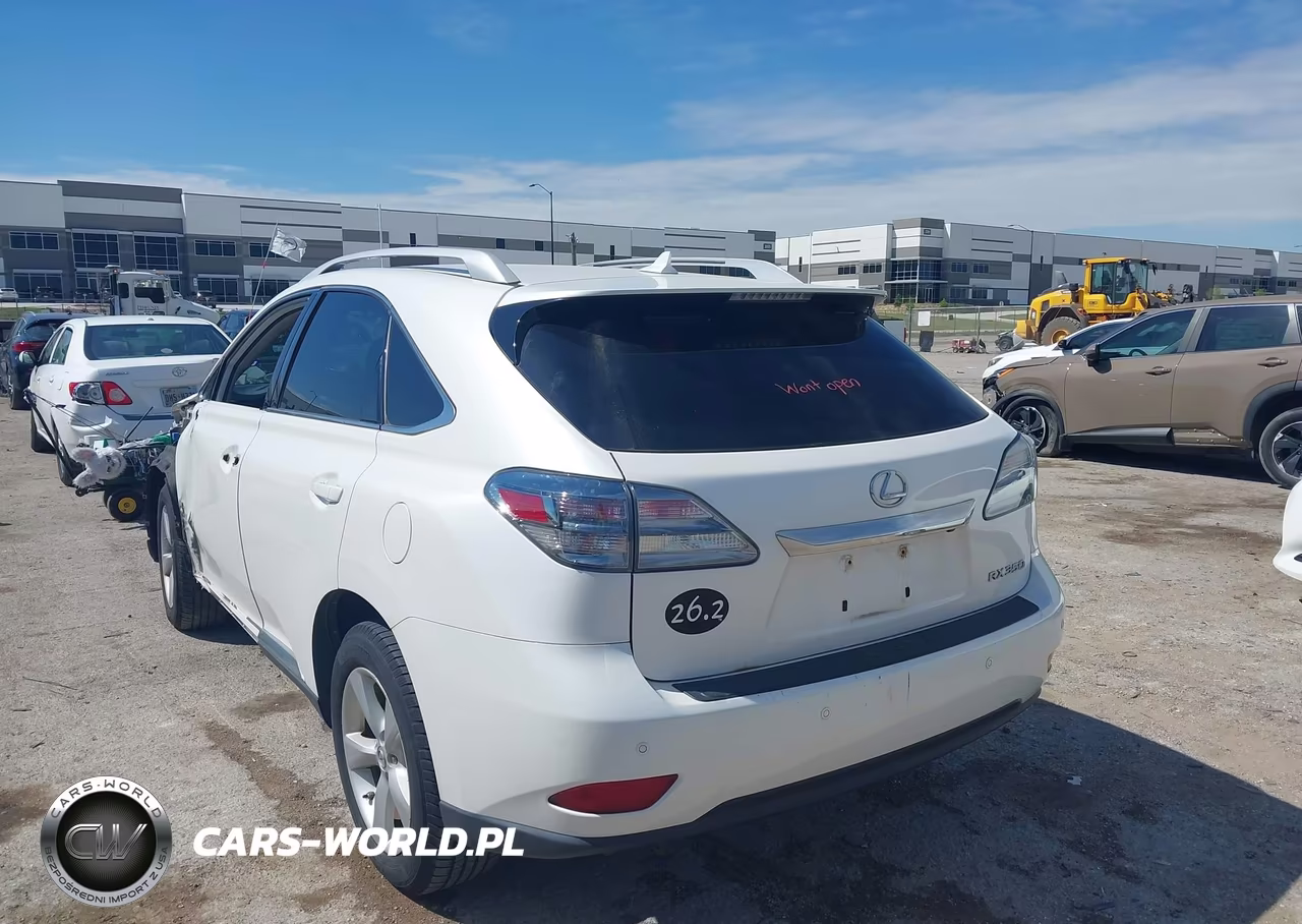 2012 Lexus Rx 350 VIN:2T2BK1BA4CC138967 - 3