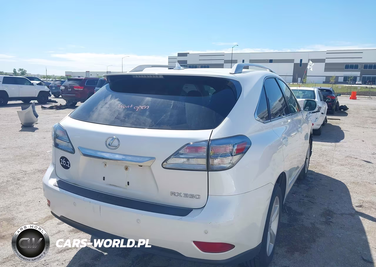 2012 Lexus Rx 350 VIN:2T2BK1BA4CC138967 - 4