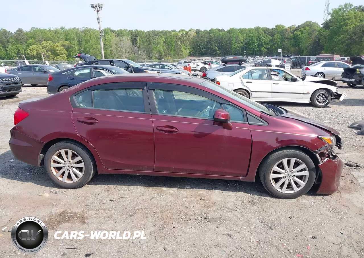 2012 Honda Civic Ex VIN:2HGFB2F89CH592559 - 14