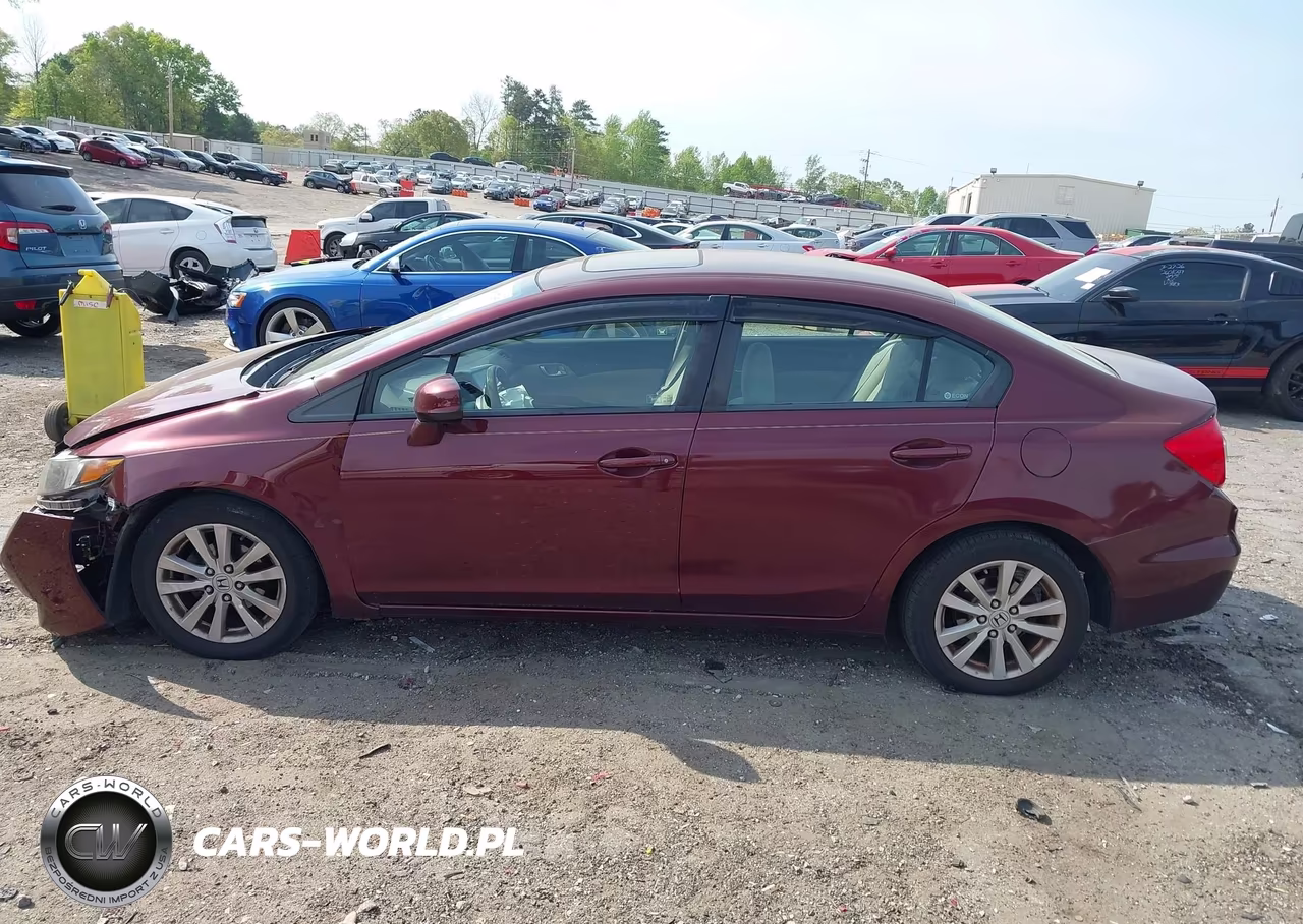 2012 Honda Civic Ex VIN:2HGFB2F89CH592559 - 15