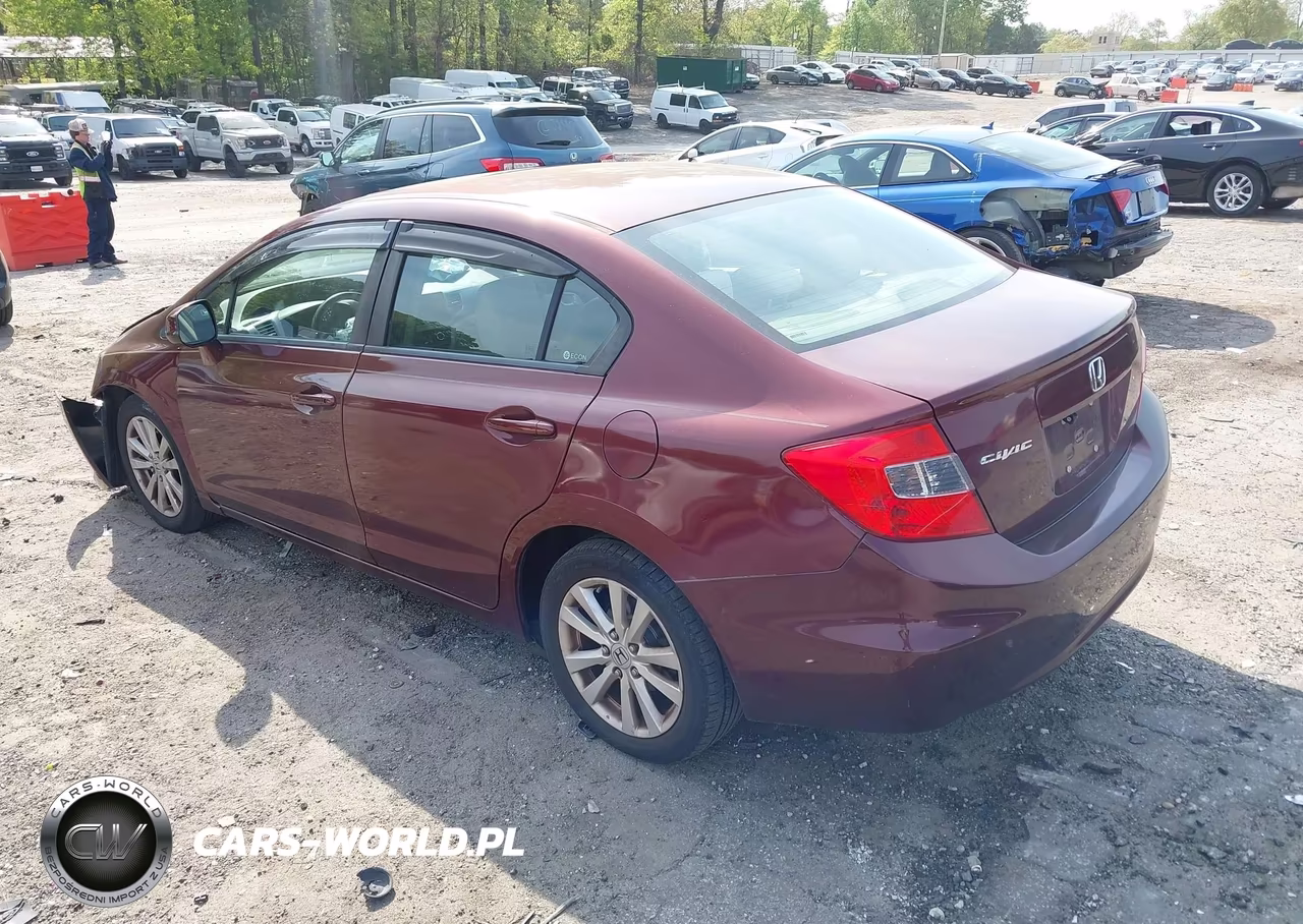 2012 Honda Civic Ex VIN:2HGFB2F89CH592559 - 3