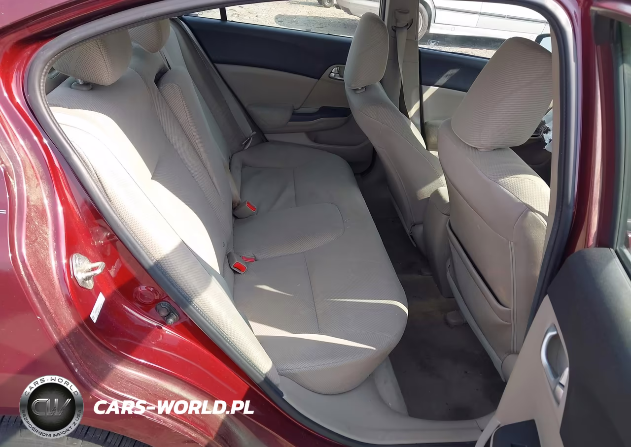 2012 Honda Civic Ex VIN:2HGFB2F89CH592559 - 8
