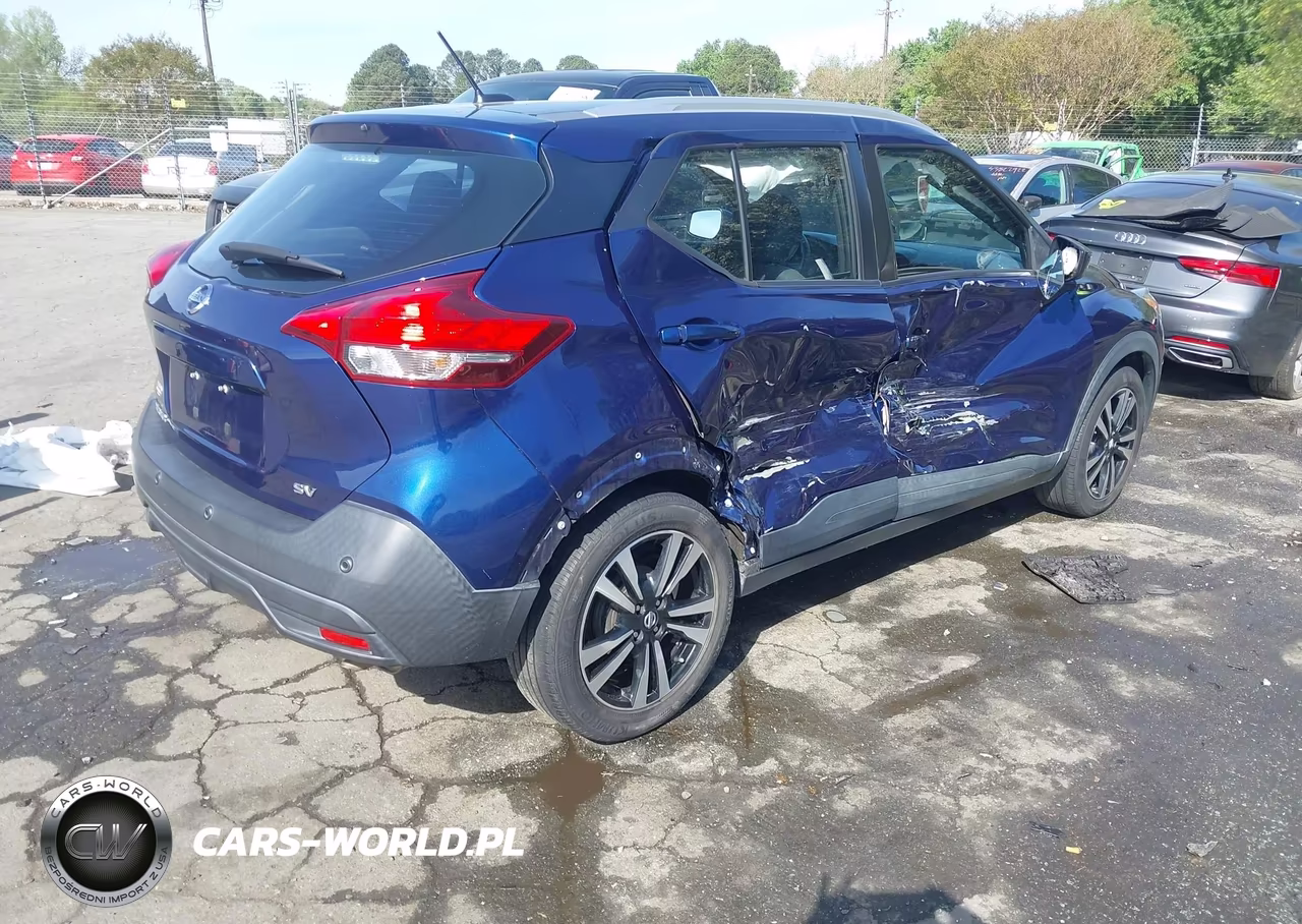 2020 Nissan Kicks Sv Xtronic Cvt VIN:3N1CP5CV0LL518763 - 4