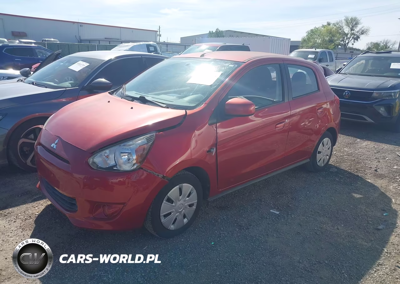 2014 Mitsubishi Mirage De VIN:ML32A3HJ7EH026062 - 2