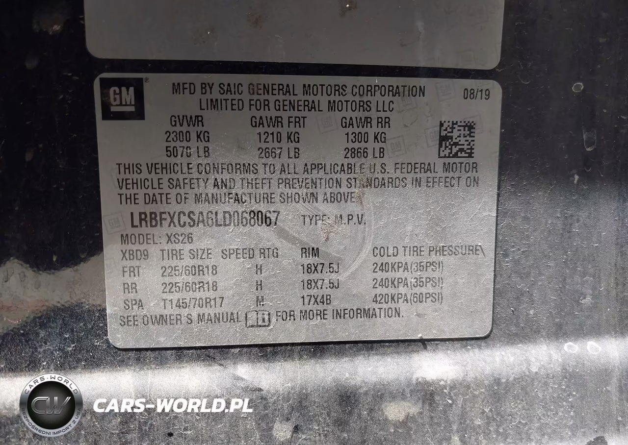 2020 Buick Envision Fwd Essence VIN:LRBFXCSA6LD068067 - 9