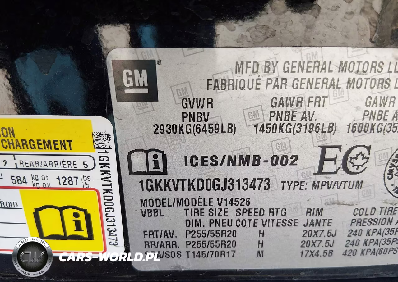 2016 GMC Acadia Denali VIN:1GKKVTKD0GJ313473 - 9