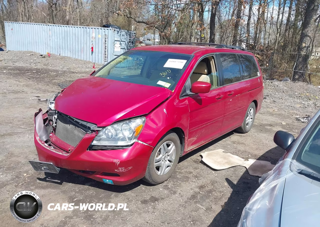 2005 Honda Odyssey Ex VIN:5FNRL38415B402609 - 2