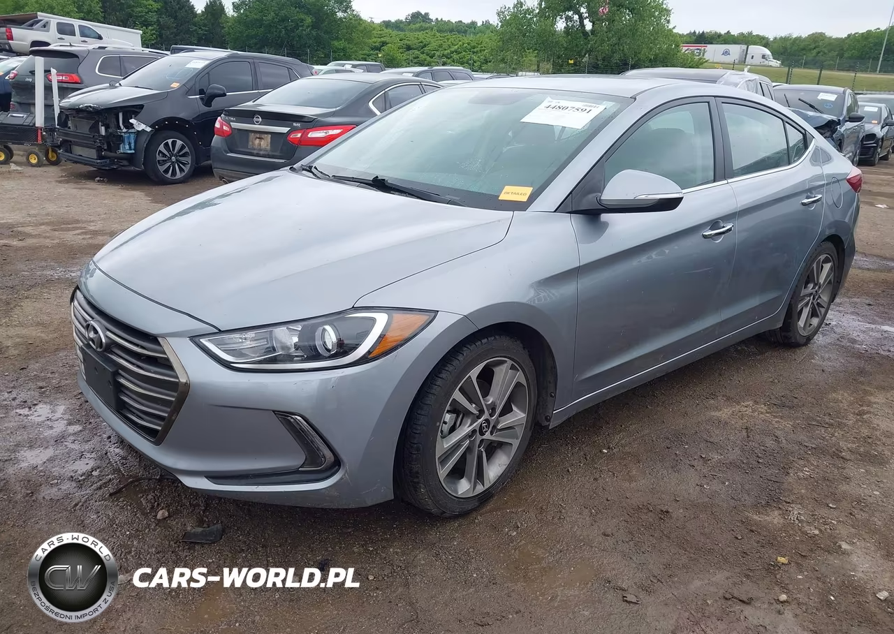 2017 Hyundai Elantra Limited VIN:5NPD84LF5HH030370 - 2