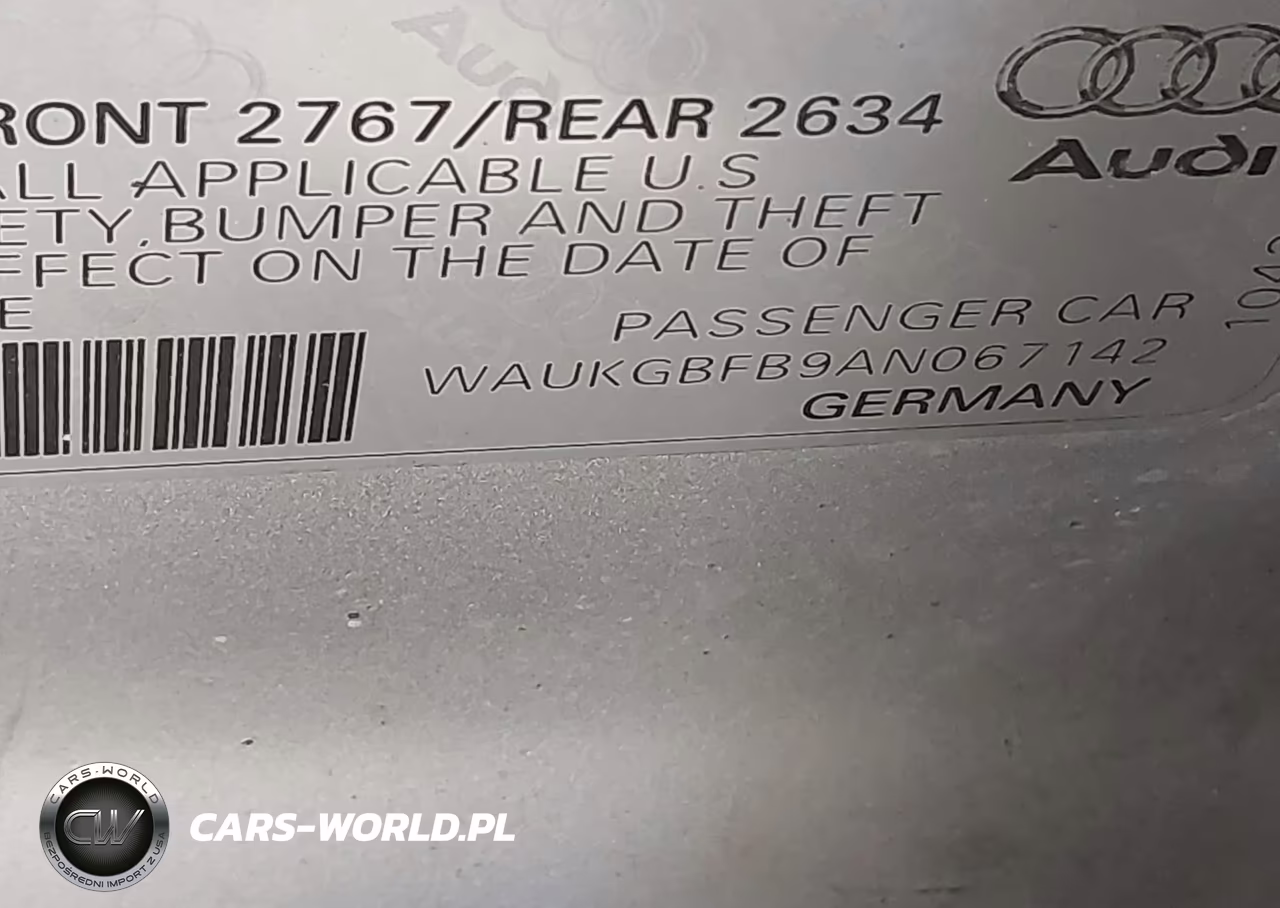 2010 Audi A6 3.0 Premium VIN:WAUKGBFB9AN067142 - 9
