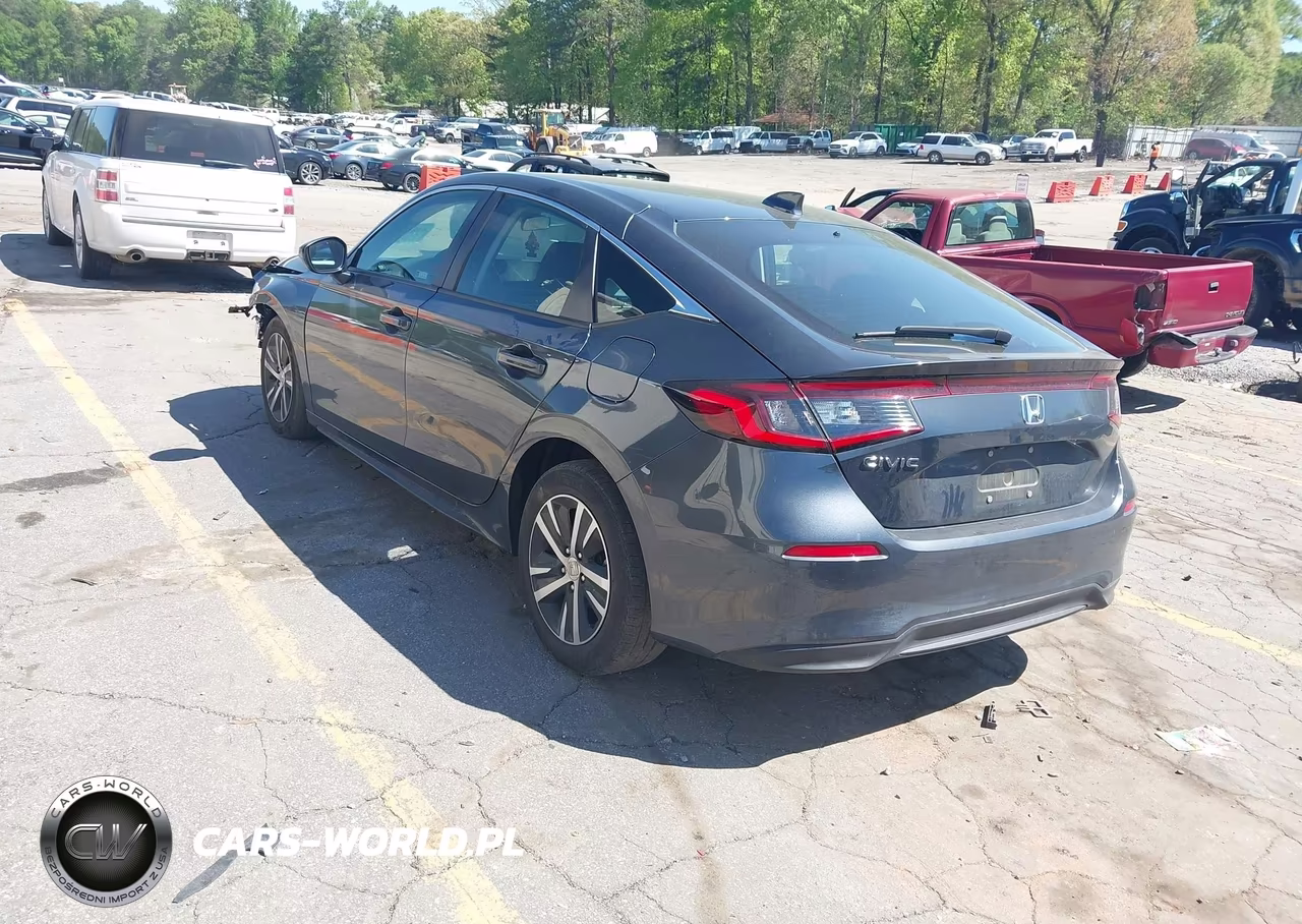 2024 Honda Civic Lx VIN:19XFL2H5XRE023562 - 3