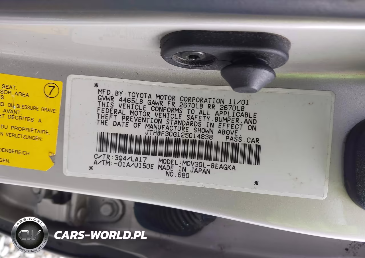 2002 Lexus Es 300 VIN:JTHBF30G125014838 - 9