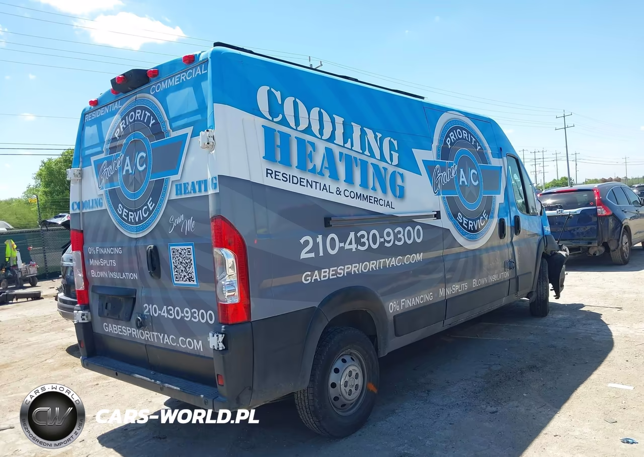 2019 Ram Promaster 2500 High Roof 159 Wb VIN:3C6TRVDG4KE518024 - 4