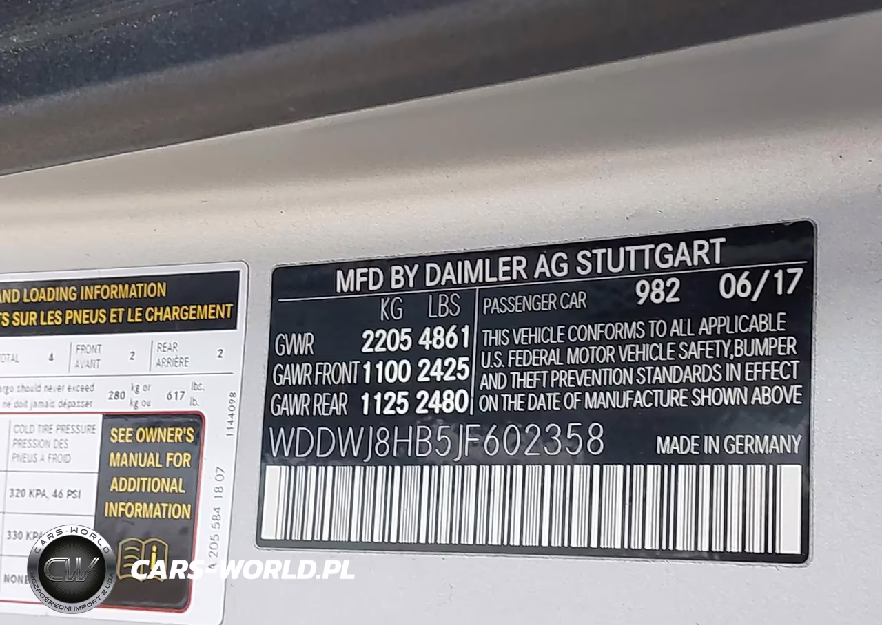 2018 Mercedes-Benz Amg C 63 S VIN:WDDWJ8HB5JF602358 - 9