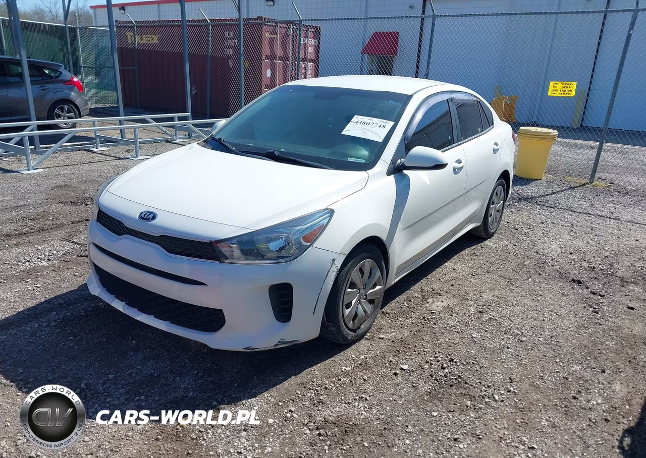 2019 Kia Rio Lx VIN:3KPA24AB6KE242677 - 2