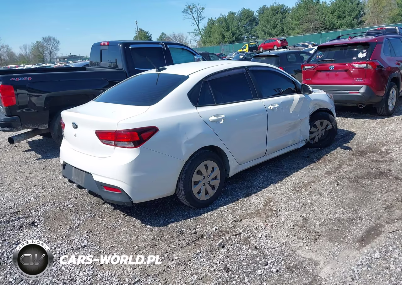 2019 Kia Rio Lx VIN:3KPA24AB6KE242677 - 4