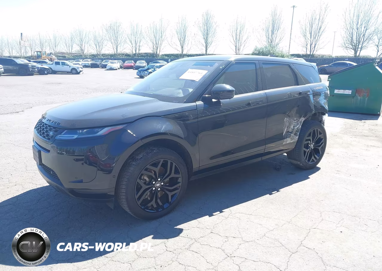2020 Land Rover Range Rover Evoque Se VIN:SALZP2FX8LH118296 - 2