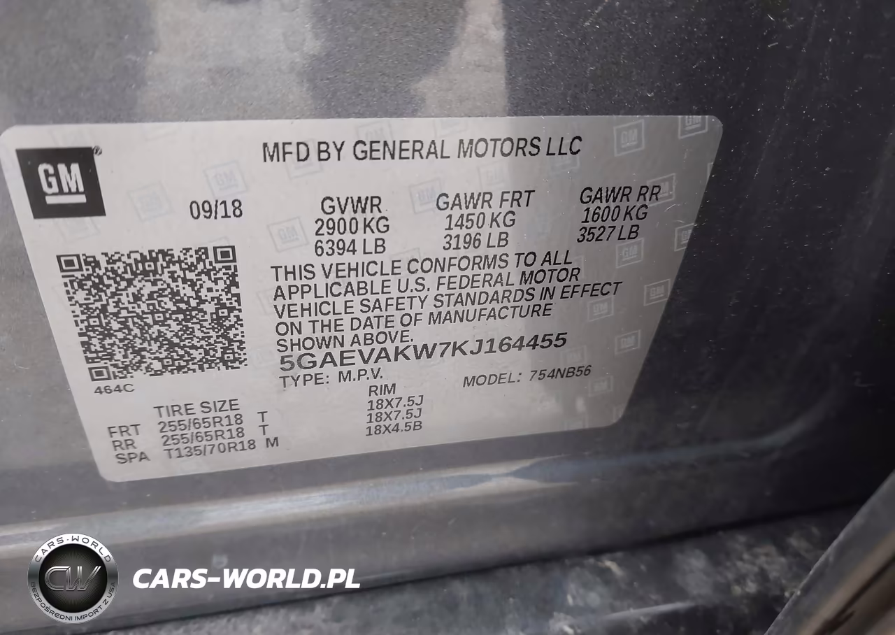 2019 Buick Enclave Awd Essence VIN:5GAEVAKW7KJ164455 - 9