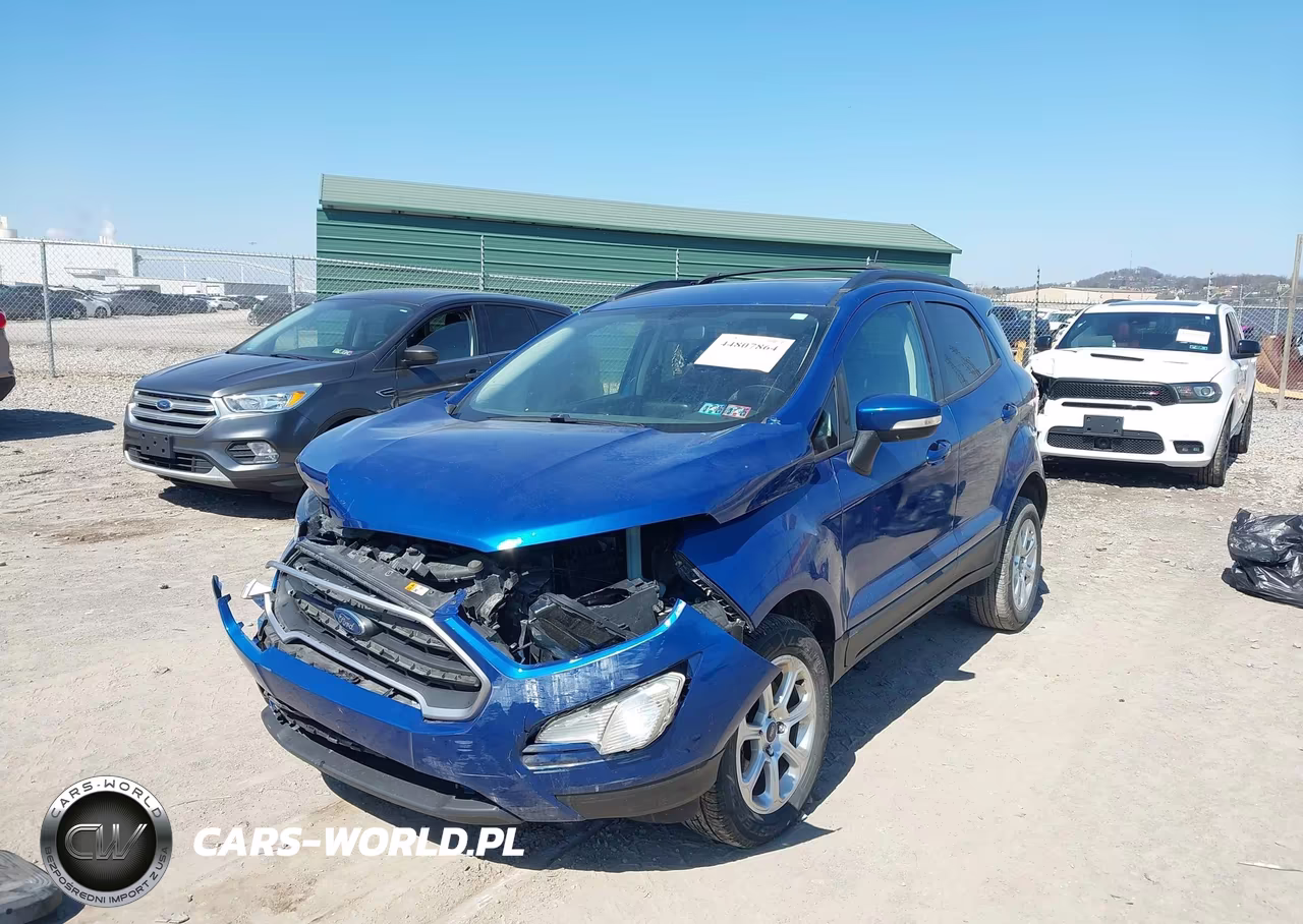 2018 Ford Ecosport Se VIN:MAJ6P1UL1JC244133 - 2