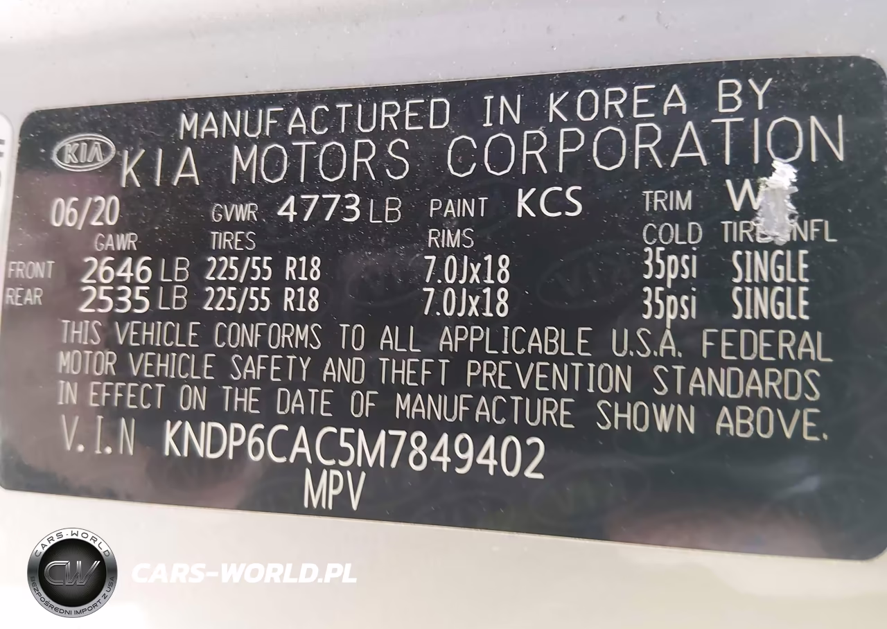 2021 Kia Sportage S VIN:KNDP6CAC5M7849402 - 9