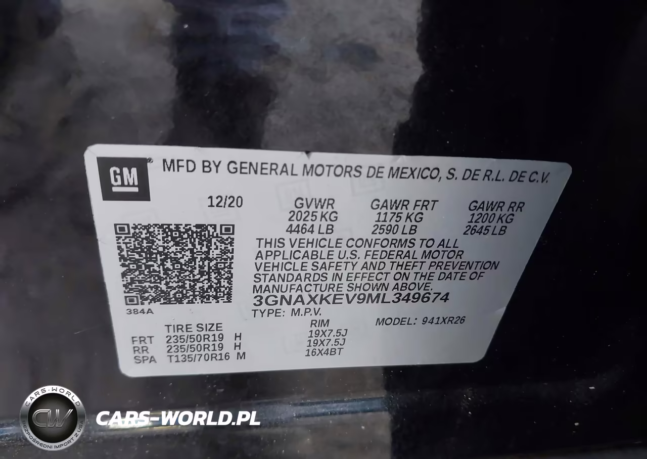 2021 Chevrolet Equinox Fwd Lt VIN:3GNAXKEV9ML349674 - 9