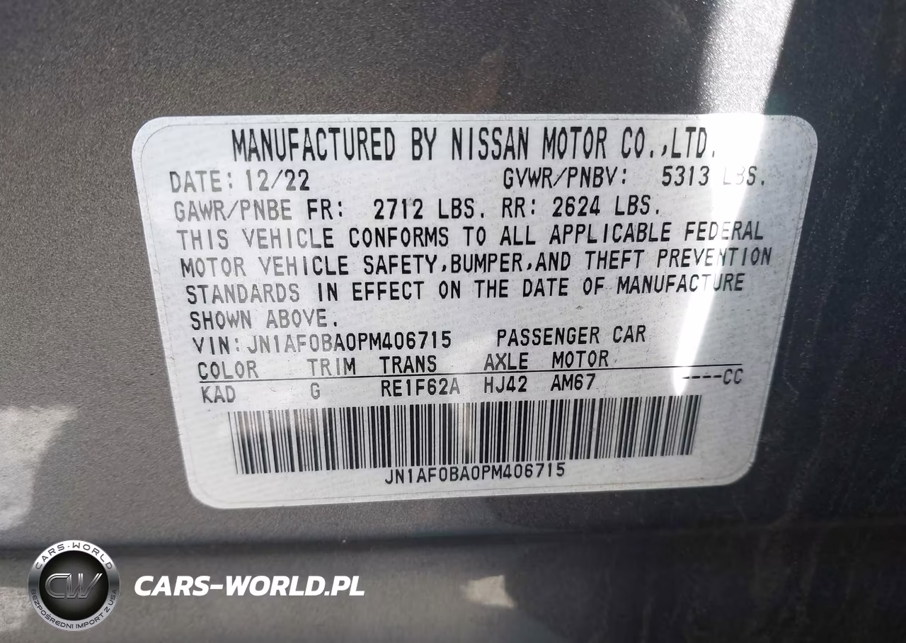 2023 Nissan Ariya Engage VIN:JN1AF0BA0PM406715 - 9