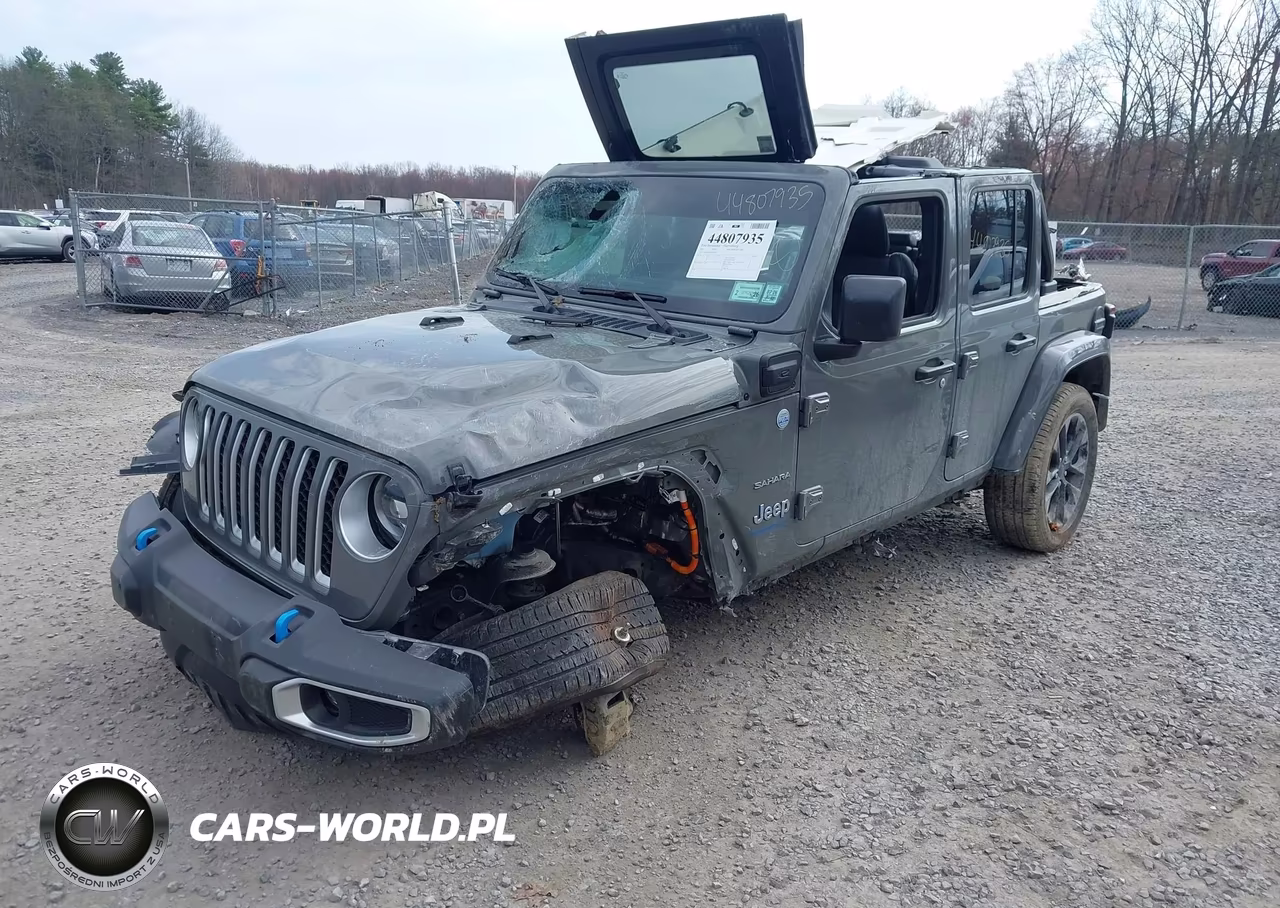 2023 Jeep Wrangler 4Xe Sahara 4X4 VIN:1C4JJXP63PW556962 - 2