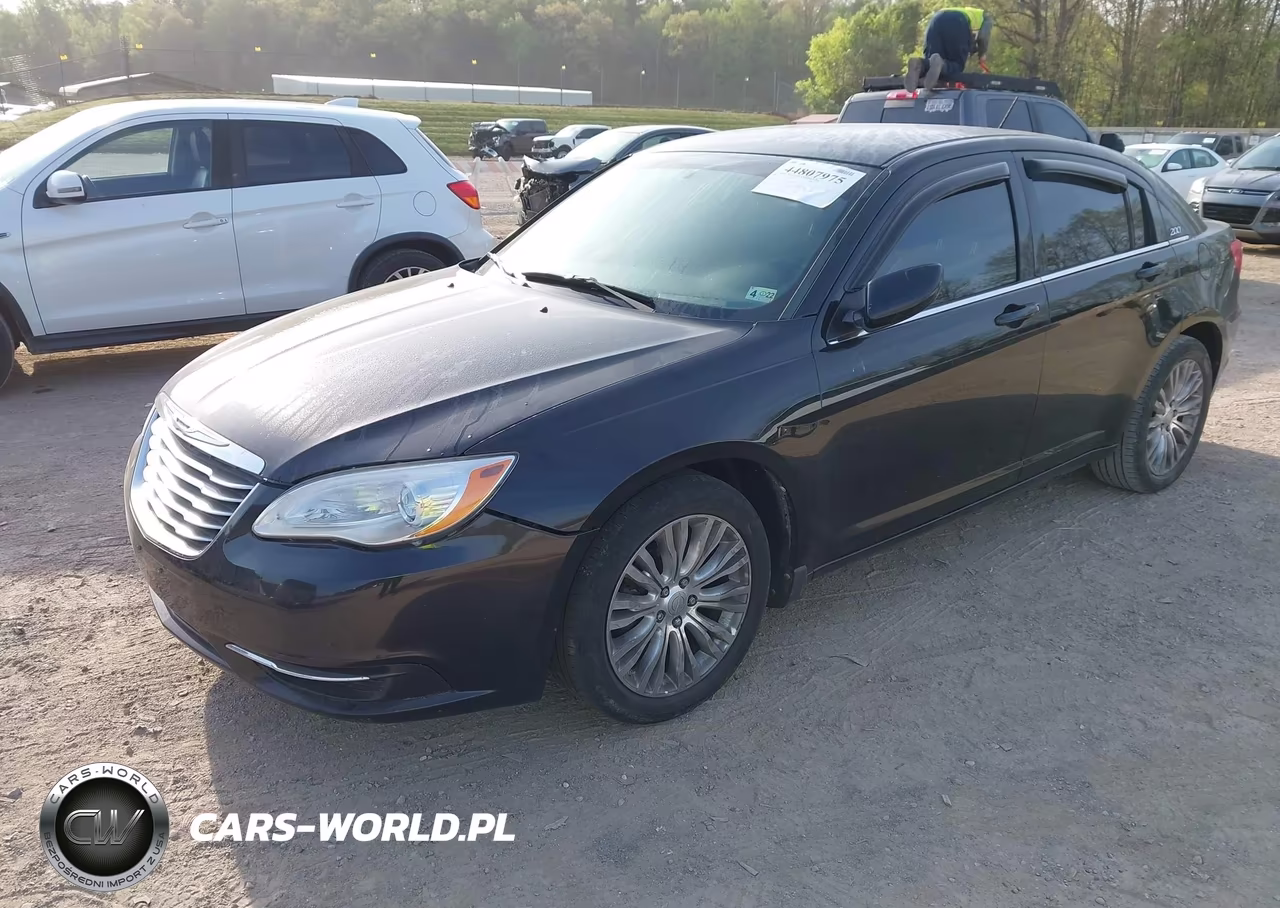 2012 Chrysler 200 Lx VIN:1C3CCBAB9CN104045 - 2